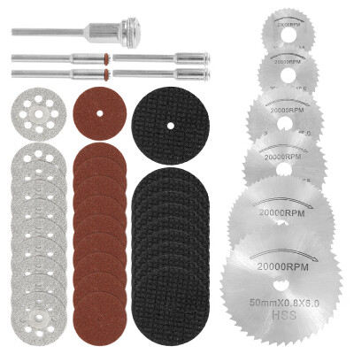 

HSS Circular Saw Blade Set Resin Cut-Off Wheels Disc Diamond Cutting Blade Metal Cutter Power Tool