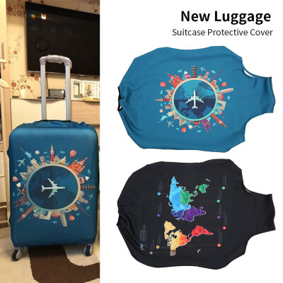 

Elastic Polyester Anti Luggage Suitcase Protector Cover Suitcase Can Scratch