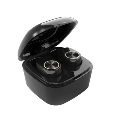 

V7 Mini True Wireless Bluetooth Headphones TWS Earbuds Stereo Sound In-Ear Sport Earphones with Charging Box