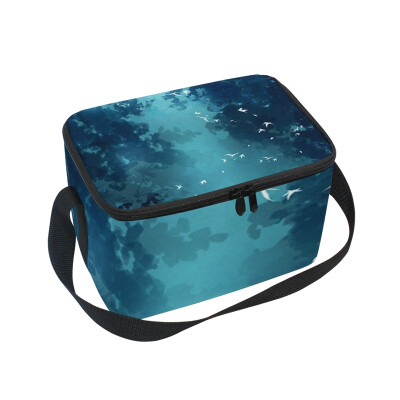 

ALAZA Lunch Box Insulated Piano Lunch Bag Large Cooler Tote Bagfor Men Women