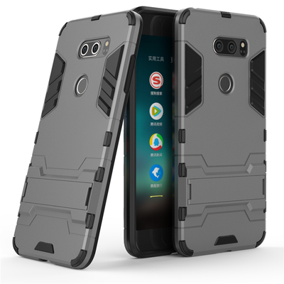 

Goowiiz Phone Case For LG Q6G7V30V30sK8 2018 Armor PCTPU Silicone Hard Bracket Double Protection