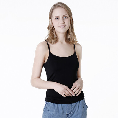 

Beijing Tokyo made JZAO ladies vest bra summer cool sense sleeveless inside self-cultivation camisole black L