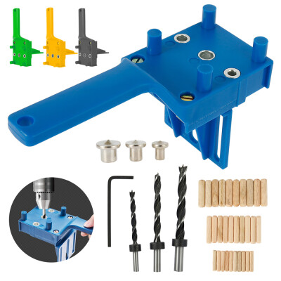 

Willstar Woodworking Doweling Jig Drill Guide Wood Dowel Drill Hole Tool 6 8 10mm HOT Jig