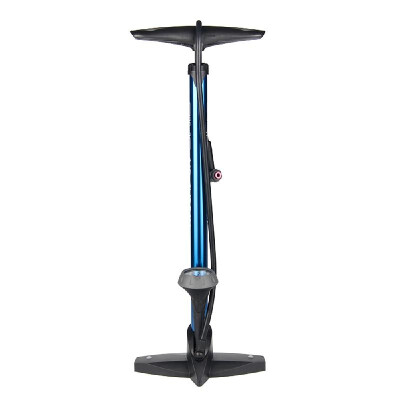 

Bike Floor Pump Aluminum Bicycle Air Pump with Air Gauge Schrader Valve Presta Valve