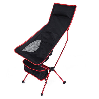 

Lengthened Foldable Aluminium Alloy 7050 Outdoor Chair with EPE Pillow Foot Strap