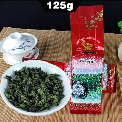 

Spring TieGuanYin Tea for Weight Loss Tie Guan Yin Green Tea Oolong with Vacuum Packing 125g best oolong tea
