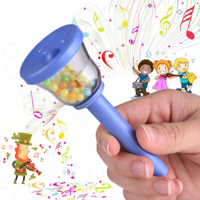 

Eco-Friendly Plastic Bell Handbell Musical Toy for Baby Toddlers Kids Children