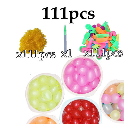 

1444pcs Water Balloons Refill Package Funny Summer Outdoor Toy Water Balloon Bombs Summer Novelty Gag Toys For Children