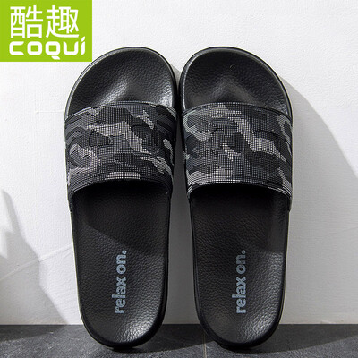 

Cool fun Coqui couple home bathroom light simple soft elastic slip bath casual slippers womens carbon gray 38 CQ1573
