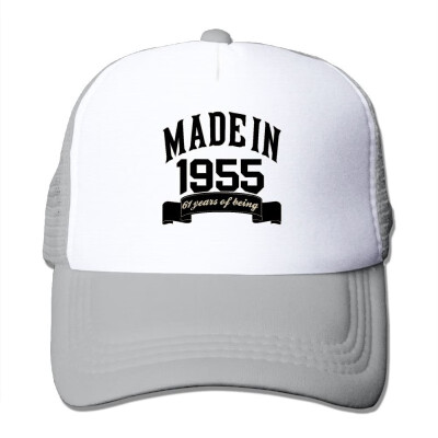 

Fdreattyuny Made in 1955 61 Years of Being 61th Birthday Fashion Baseball Cap for Men&Women Adjustable Mesh Trucker Hat