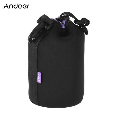 

Andoer 98 39" 25 10cm Extra Large Shockproof Water-resistant DSLR Lens Pouch Extra Thick Soft Protective Bag Case Protecto
