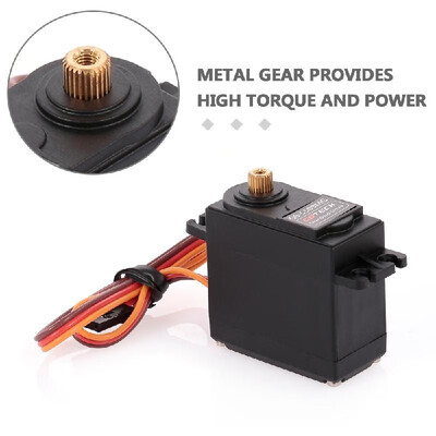 

GOTECK GS-5509MG Metal Gear 12KG Analog Servo Double Ball Bearing for RC Car Helicopter Boat Robot