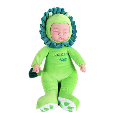 

Cuddle Baby Doll With 3 Soothing Songs 13 inch Stuffed Soft Body Baby Sleep Companion Cuddly Toys For Baby Toddler Kids Rose