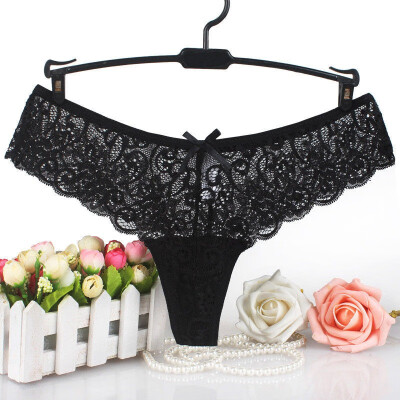 

Women Lace Lingerie G-string Briefs Underwear Panties T string Thongs Knickers