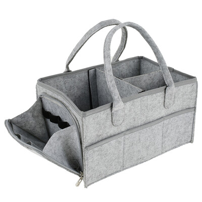 

Willstar Baby Diaper Organizer Basket Wipes Bag Newborn Infant Nursery Storage Bin