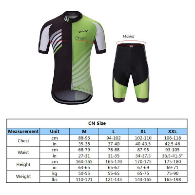 

Thermal Jacket Lixada Men Breathable Quick Dry Short Sleeve Jersey Shirt Gel Padded Shorts Cycling Clothing Set Riding Biking Spor