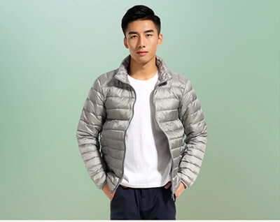 

2018 Winter men Ultralight Jacket White Duck Down Jacket Men Down Jackets Outdoors Winter Male Casual down jacketCoat