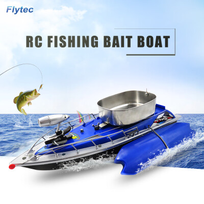 

Flytec Intelligent Wireless Electric RC Fishing Bait Boat Remote Control Fish Finder Ship Searchlight Toys