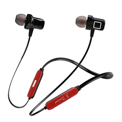 

Bluetooth 50 sports headphones 3 moving coil 6 drive stereo subwoofer wireless hanging neck hanging high quality