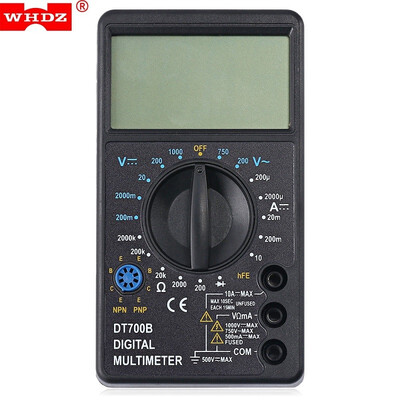 

WHDZ DT700B Digital Multimeter AC DC Tester Voltmeter