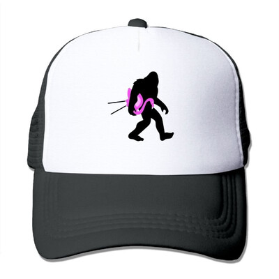 

Oyxinyu Bigfoot Carrying Lawn Flamingo Mesh Baseball Cap Adult Adjustable Dad Hat for Men Women
