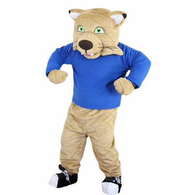 

LangtengSport Cat Tiger Leopard Mascot Costume Cartoon Cosplay Party Halloween Christmas Festival Performance