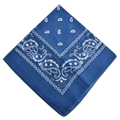 

Vintage Women Men Square Scarf Kerchief Retro Print Multi-Colors Headband Boho Scarves