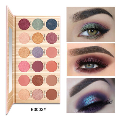 

Diamond Eyeshadow Palette Loose Pigment Waterproof Shimmer Glitter Powder Makeup 18 Colours