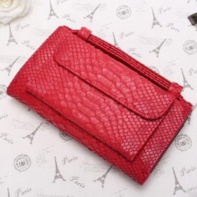 

Women Handbag Genuine Leather Clutch High Quality Shoulder Messenger Female Crossbody Bags Serpentine Print Purse Small