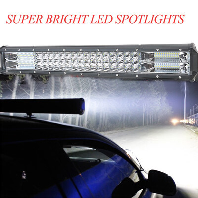 

288w LED Light Bar For Offroad ATV SUV car headlights Driving work lamp 20 Inch 3 Row Light Truck Led Work Lights Auto Lamp