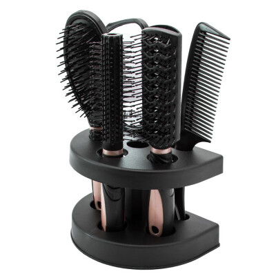 

Willstar 5PCSSet Hair Comb Set Hair Styling Tools Hairdressing Combs Set-Pink