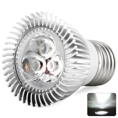 

E27 9W 400LM High Brightness White Light 3-LED Spotlight with CREE LED 95 - 260V