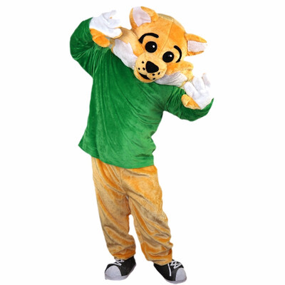 

LangtengSports Wild Cat Mascot Costume Cartoon Cosplay Party Halloween Christmas Festival Performance