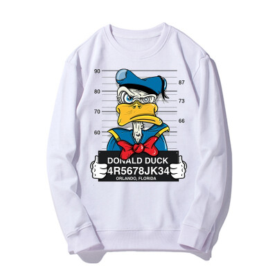 

E-BAIHUI new mickey print hoodies men tops hip hop casual funny dog mouse cartoon hoody homme comfortable cotton hoodies WD01