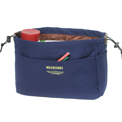 

Cotton Canvas Cosmetic Storage Bag