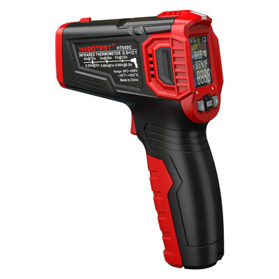 

HABOTEST HT650C Infrared Thermometer -30°C-550°C Ambient Temperature Measurement Color Display