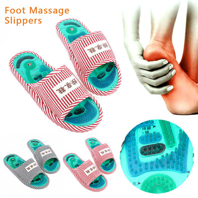 

Willstar Massage Slippers Acupuncture Sandals Reflexology Foot Acupoint Health Shoes