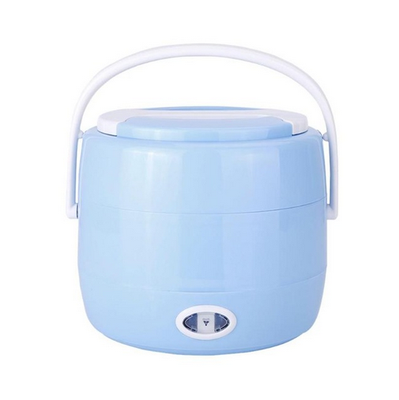 

Portable Single Layer Electric Heating Lunch Box 2L 230V 200W PTC Rice Cooker Steamer Food Warmer Container Thermal Box