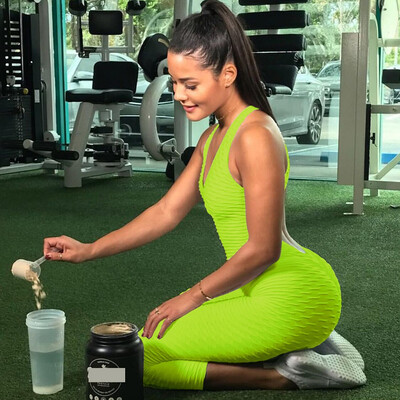 

NeillieN Womens One-pieces Sports Suit SetSexy Yoga Set sexy fitness clothesGym Fitness Jumpsuit Pants