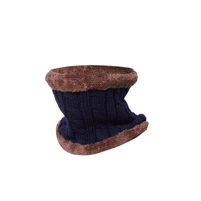 

Warm Knit Neckerchief Winter Plush Scarf Neck Warmer Women Men Sports Hiking Camping Cycling Outdoor Sports Equipment