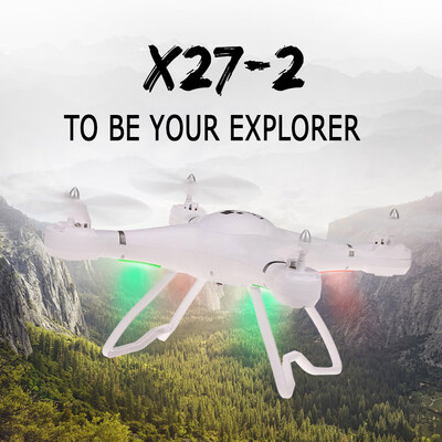 

SONG YANG TOYS X27-2 Altitude Hold Headless Mode One Key TakeoffLand RC Drone Quadcopter for Training