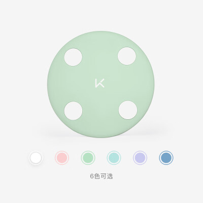 

Matcha green Keep intelligent body fat scale household weight scale health AP P electronic scale Wifi connection matcha green