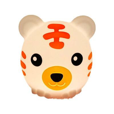 

Nursery Night Light Lamp For Kids Cute Animal Soft Silicone 7 Colors Touch Sensor Portable Nightlight Baby Toddlers Bedroom Decora