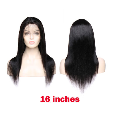 

14-18 Lace Front Human hair wigs Water Wave Straight Virgin Human Hair Wigs with Hair Wigs for women