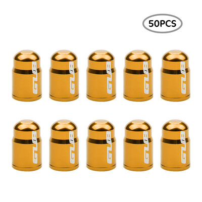 

50Pcs Bike Schrader Air Valve Caps Bicycle Wheel American Tire Valve Cap Dust Cover Protector