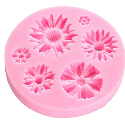 

Flower Silicone Molds Craft Cake Candy Chocolate Pastry Baking Tool