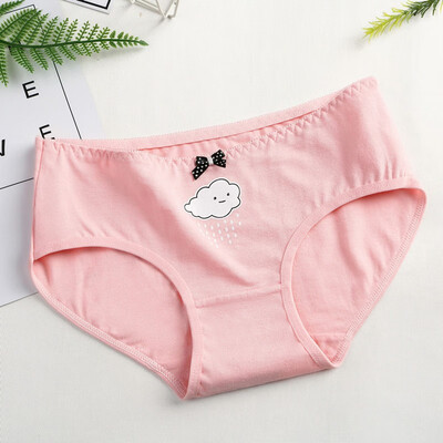 

Womens underwear cotton file in the waist triangle briefs womens large size cotton