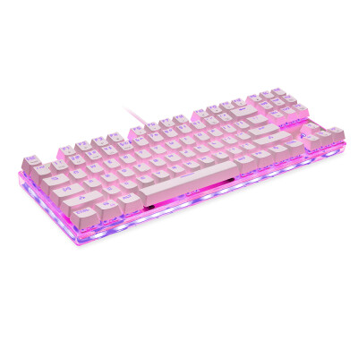 

MOTOSPEED K87S Mechanical Keyboard Gaming Keyboard USB Wired Gaming Keyboard Customized LED RGB Backlit with 87 Keys