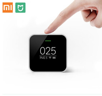 

Xiaomi Smart Air Quality PM25 Monitor Detector OLED Display Accurate Laser Sensor White Health Care APP Control