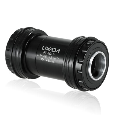 

Lixada PF30 Bottom Bracket Road Bike 24MM Bearing Bottom Bracket 68-73mm Bike Bottom Bracket for SHIMANO SRAM GXP Prowheel